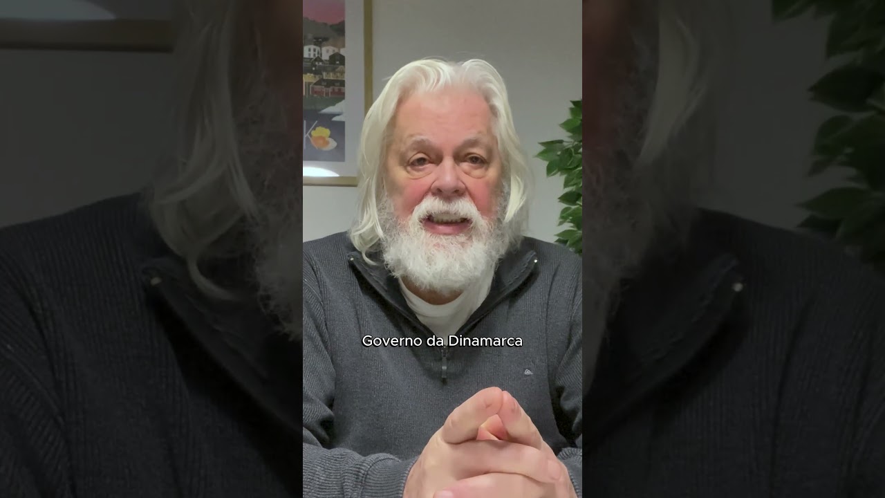 Capitão Paul Watson após ser liberado da prisão #freepaulwatson