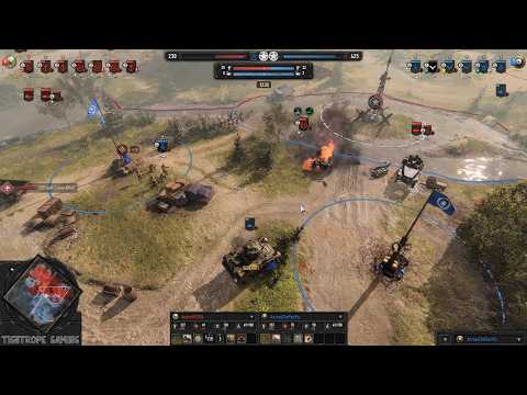 COH3 1v1 AndreiM2006 (AK) vs AcrossThePacific (UK)
