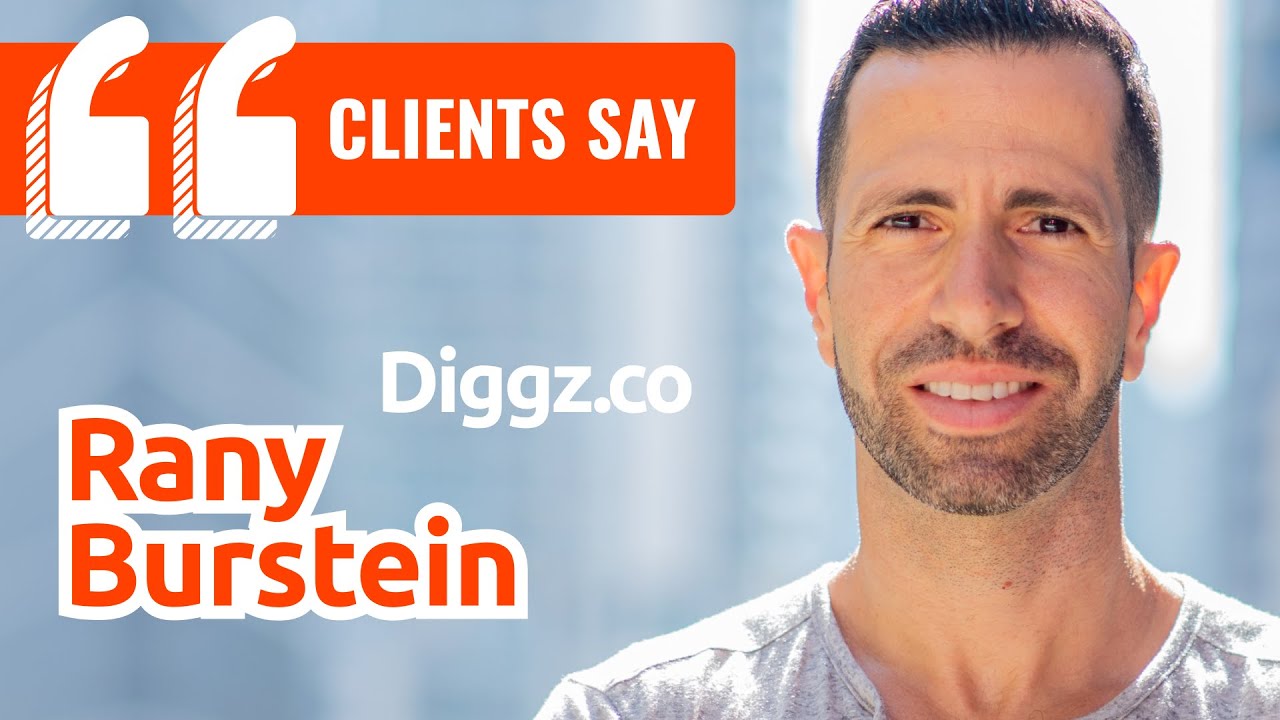 Rany Burstein, <br> CEO & Founder of Diggz.co - Testimonial for ErgoServ