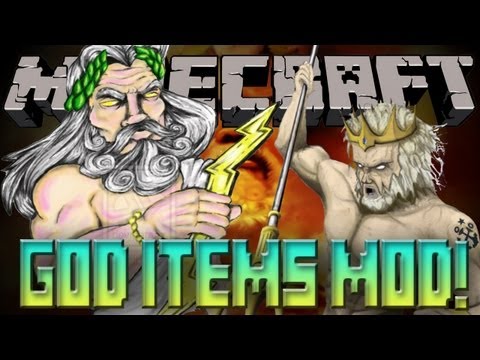 ULTIMATE GOD ITEMS MOD for MINECRAFT 1.6.2!!!