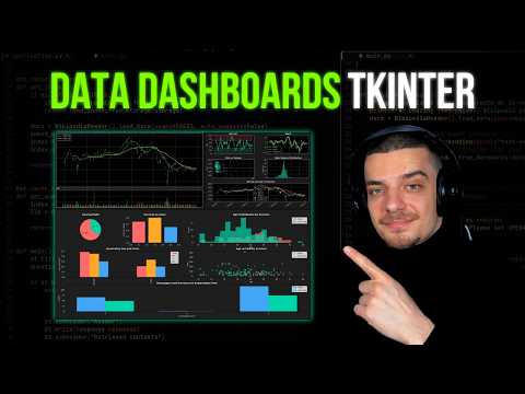 Modern Data Dashboards with Python & Tkinter