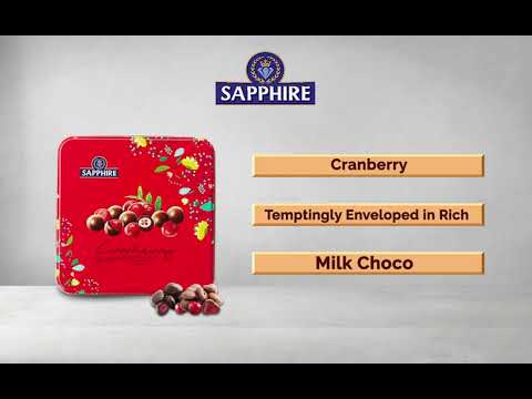 Chocolate Coated Cranberry (SAPPHIRE)