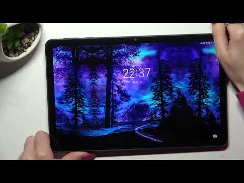 How to Add Face Data in Huawei MatePad SE - Set Up Face Unlock