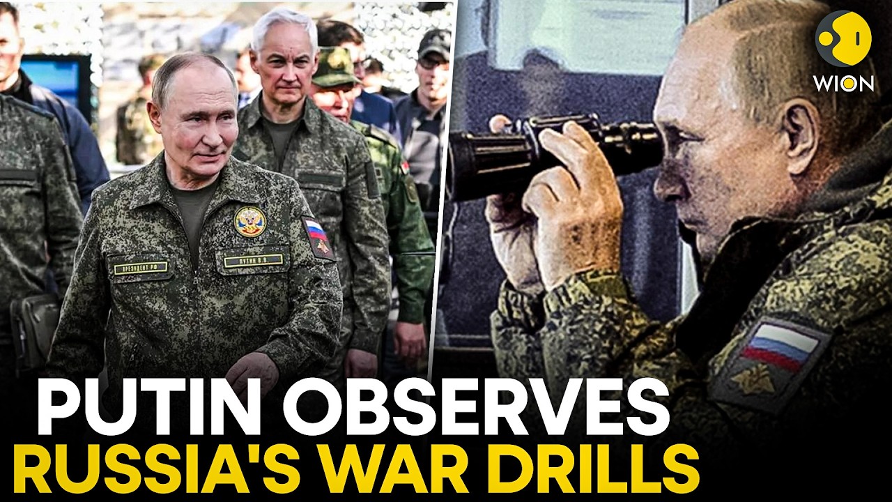 LIVE: Russian President Putin Observes Major Military Drills as Russia Flexes Its Muscle | WION Live