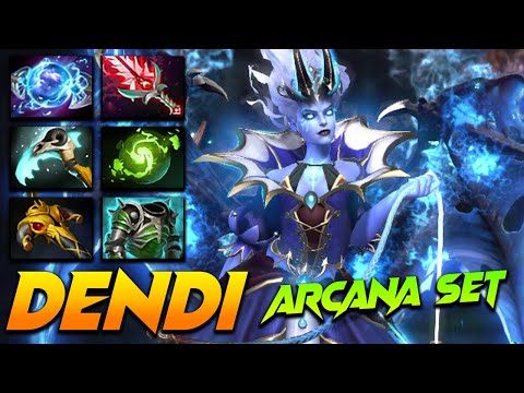 Dendi Queen of Pain Arcana Ownage - Dota 2 Pro Gameplay [Watch & Learn]