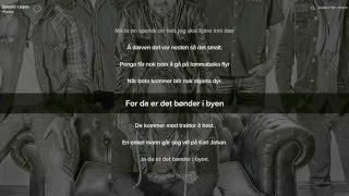 Plumbo - Bønder i byen (lyrics)