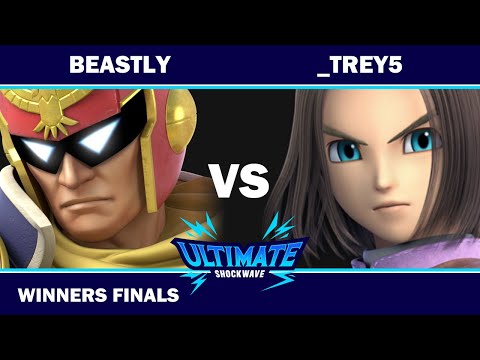 USW 123 - UTA | Beastly (Captain Falcon) VS DRiP | _trey5 (Hero) - Winners Finals - SSBU Ultimate
