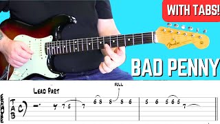Bad Penny Guitar Lesson | Rory Gallagher Guitar Tutorial With Tabs