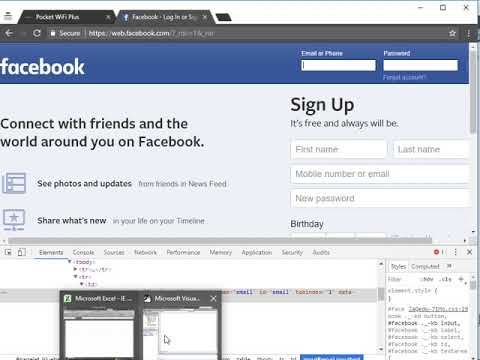 VBA WEBAutomation 3 - Wait Element To Exist