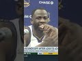 Warriors ⭐️ Draymond Green Sounds OFF After Losing to One of the WORST Teams in the League ? #shorts