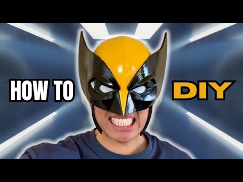How to Make WOLVERINE’S Helmet! | DIY Deadpool