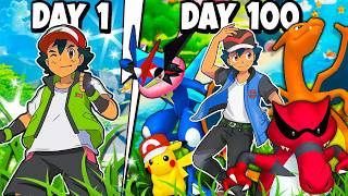 I Spend 100 Day With Only Ash Pokemon in Pokemon Legend ZA [ FULL POKEMON MOVIE ]