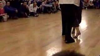 Korey Ireland and Mila Vigdorova at Yale Tango Fest 2008