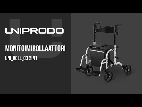 video - Monitoimirollaattori - hopea - 120 kg