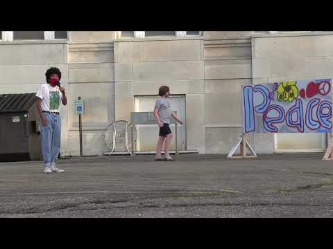 Conversation about police reform at the Masonic Temple