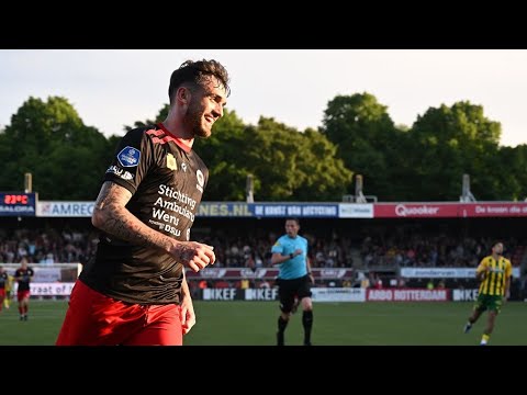 VIDEO: Excelsior laat geen spaan heel van ADO en gaat naar finale in play-offs