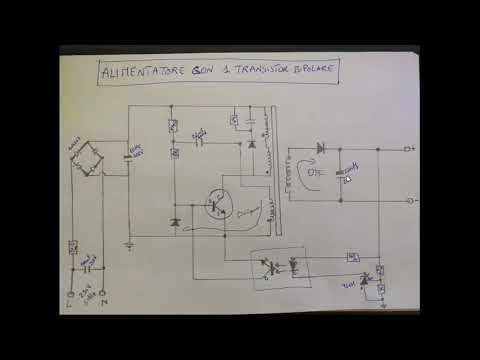ALIMENTATORE CON 1 TRANSISTOR