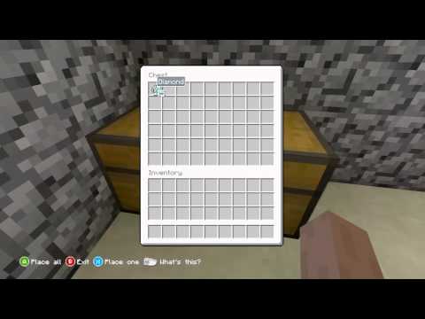 Unlimited ITEM GLITCH for MINECRAFT XBOX 360! How to get unlimited Diamonds!