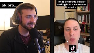 Cybersecurity Engineer Reacting to Cybersecurity Advice On TikTok...