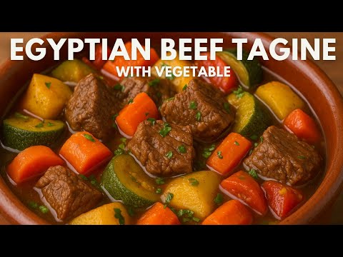 Delicious Egyptian Tagine Recipe | Beef & Veggies Cooked the Traditional Way!