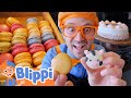Baking Yummy Treats With Blippi At The Bakery Fun Cooking Videos For Kids Educational Videos