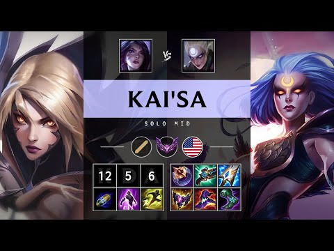Kai'Sa Mid vs Diana - NA Master Patch 25.07