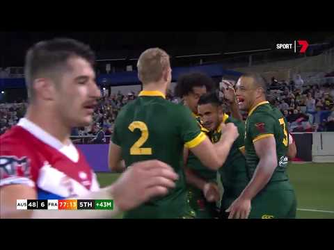 2017 Rugby League World Cup: Australia v France