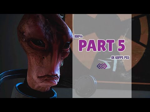 MASS EFFECT 3 LEGENDARY EDITION - 100% Walkthrough No Commentary - Part 5 [4K 60FPS PS5 HDR]