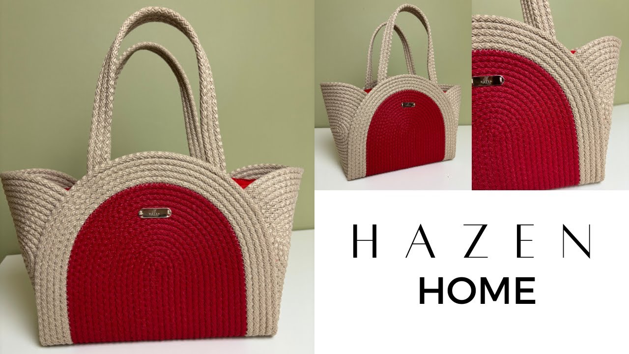 ✅ We Make Bags from Polyester Rope! Don't Miss This Model 🎊