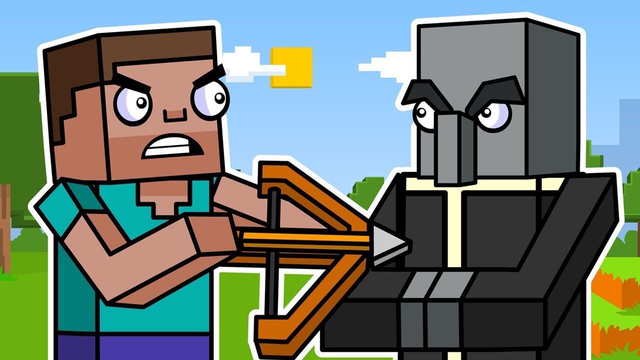 Minecraft Survival Mode: Block Squad | Animation Compilation 2