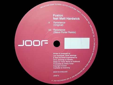 Fusion Feat Matt Hardwick – Resistance (Steve Porter Remix)