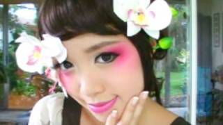 Geisha Halloween Tutorial - YouTube