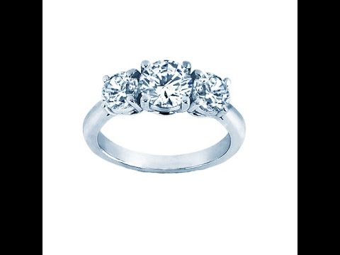 Brilliant Old Minor Round Cut 3 Stone F,SI1 Real Diamond Engagement Ring