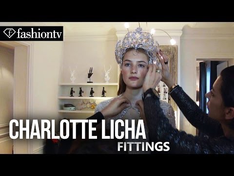 Charlotte Licha Spring/Summer 2014 Fittings | Paris Haute Couture Fashion Week | FashionTV