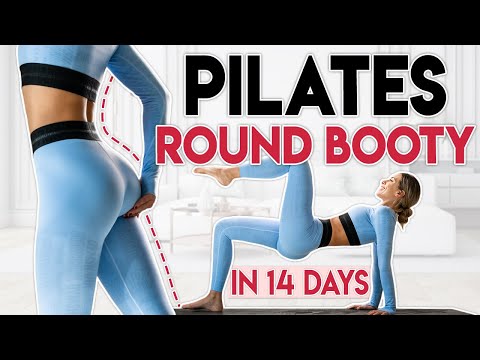 PILATES FOR A ROUND BOOTY in 14 DAYS 🍑 Lift & Tone | 10 min Workout