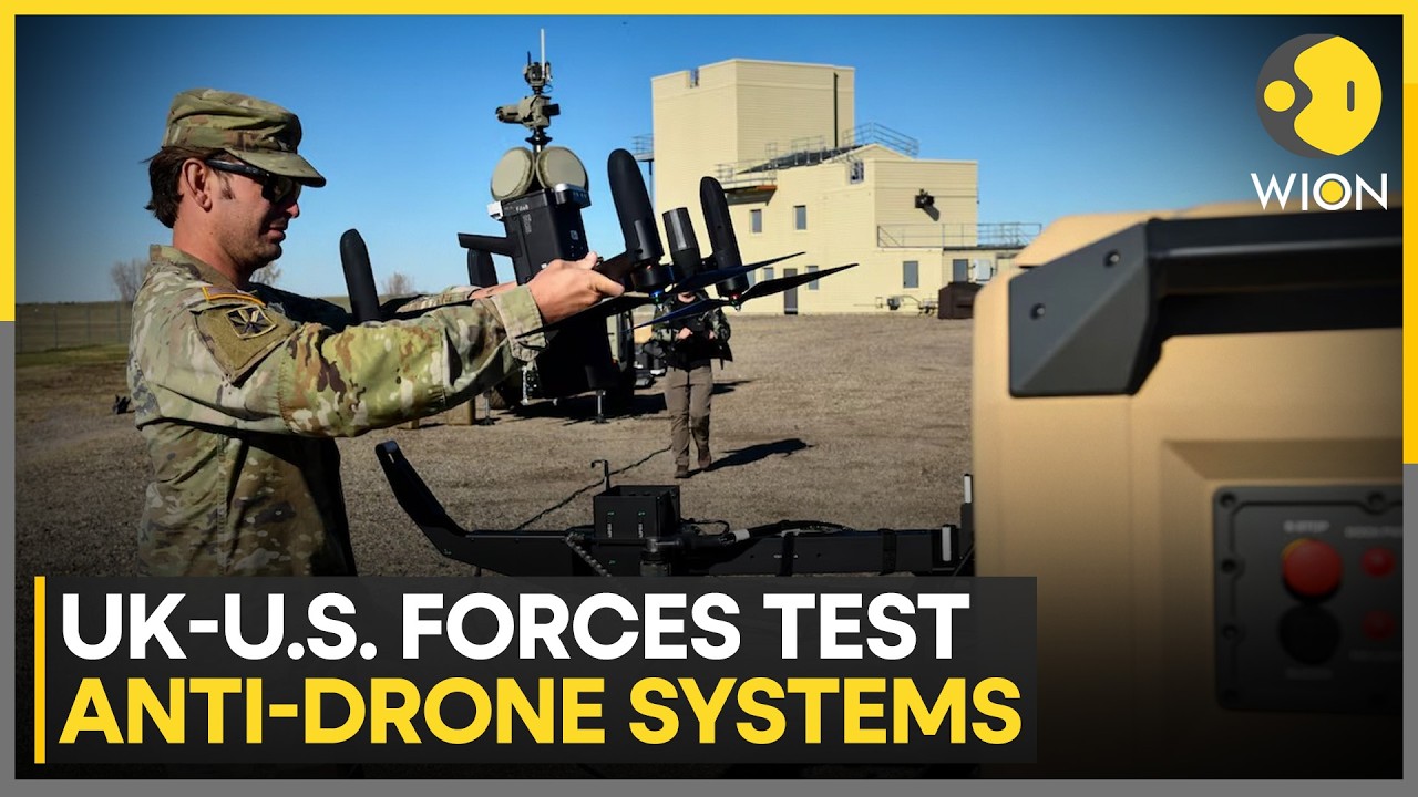 UK-U.S. Forces Test Anti-Drone Systems in Lithuania | WION
