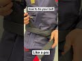How to tie a JiuJitsu belt! #BJJ