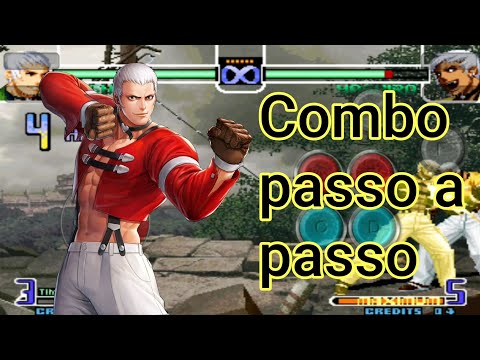 Yashiro Combo passo a passo kof 2002 Magic Plus ll no Celular Android
