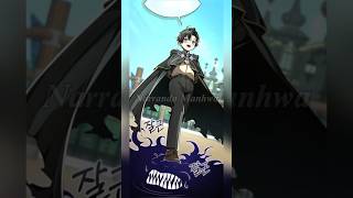 Com 9 anos já lidera os cavaleiros negros.  #manhwa #anime