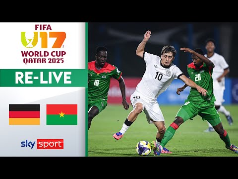 RE-LIVE | Deutschland - Burkina Faso | FIFA U17-Weltmeisterschaft 2025 | Achtelfinale