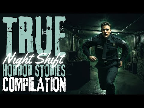 2 Hours of True Night Shift Horror Stories - Black Screen with Rain Sounds - Scary Stories for Sleep