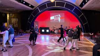 Cunard Queen Mary 2, March 2025. Recorded music, Fascination, a Waltz