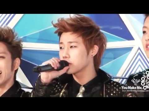 111229 [Fancam] INFINITE SungKyu @ 2011 SBS Gayo Daejun ( SBS가요대전 )