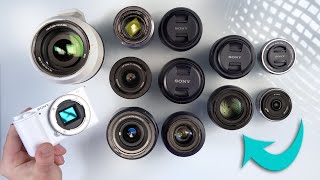 Best Sony ZV-E10 Lenses APS-C & How They Work For Beginners