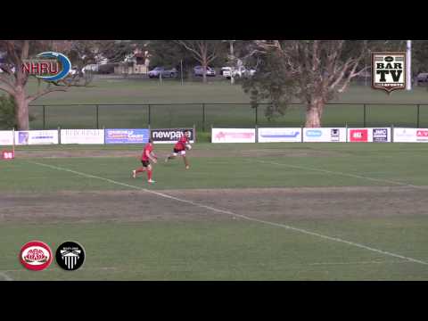 2015 NHRU Round 7 Premier 1 Highlights - Waratah v Maitland