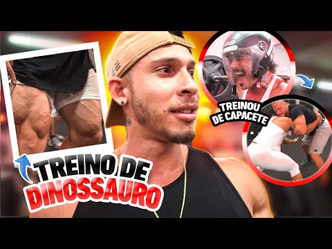 RAMON FIBRADO IMPRESSIONA RAGNAR *Muralha passou mal no treino de perna*