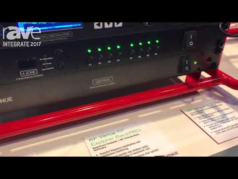 Integrate 2017: RF Venue Shows the Four-Zone Antenna Combiner for Wireless Microphones on the Jands