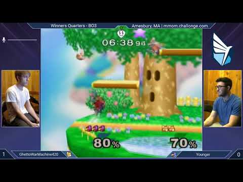 MMOM143 SSBM - GWM420 (Fox) vs. Younger (Falco) - Melee WSF