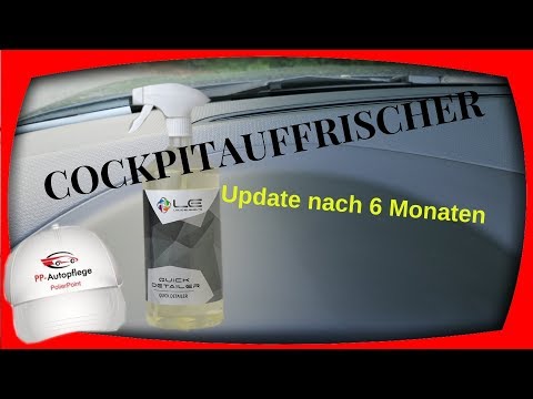 Liquid Elements Quickdetailer Cockpitauffrischer//Update nach 6 Monaten
