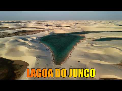 Lagoa do Junco, Santo Amaro do Maranhão, Lençóis Maranhenses, Drone 4k, DJI AIR 3, 11/07/2026.